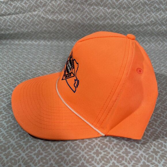 Hat Wood Water Recreation Wildlife Tree Farm‎ Adjustable Orange Hat Virginia - Picture 2 of 16